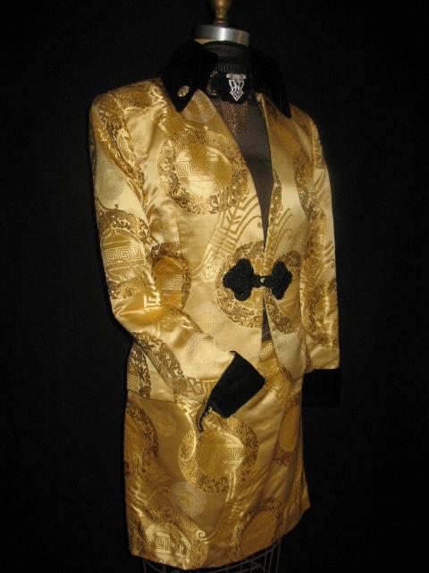 Gold suit