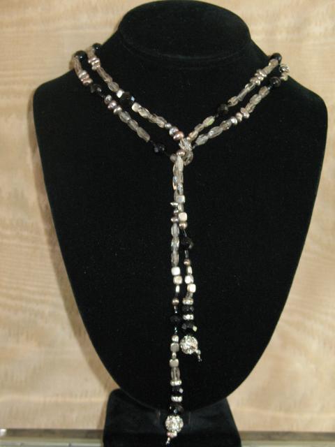 Black/silver Lariat #6