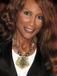 Top Model Beverly Johnson in a Lanivich necklace